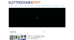 Desktop Screenshot of elettrodomex-milano.it